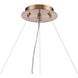 Boundaries 12 Light 32 inch Lacquered Gold Pendant Ceiling Light