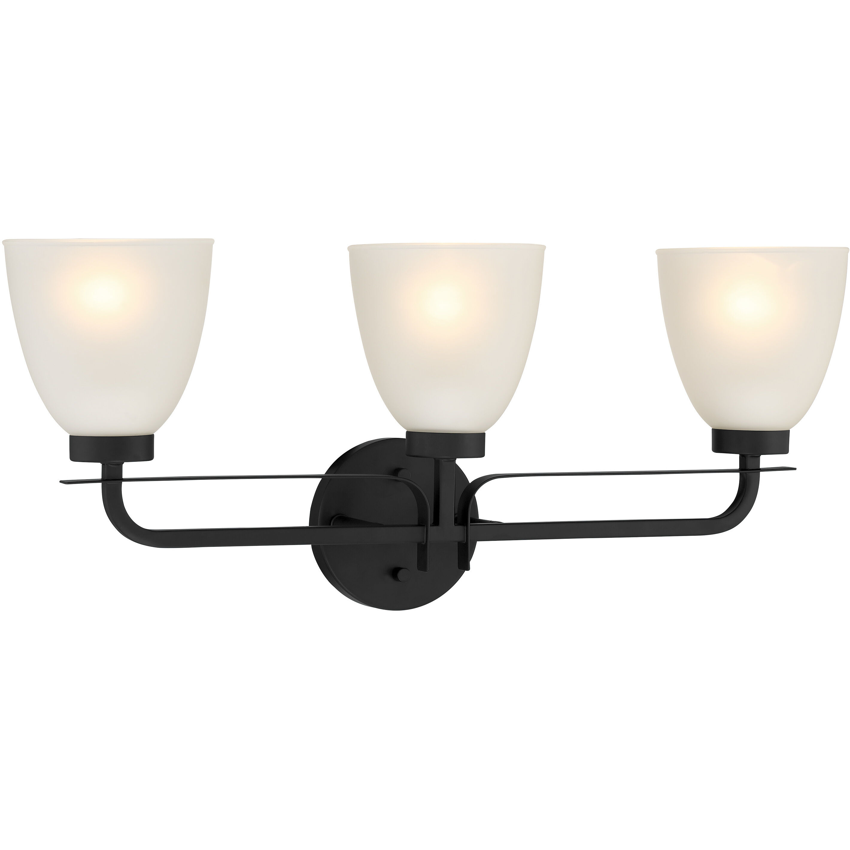 Kaitlen 3 Light 24 inch Coal Bath Light Wall Light