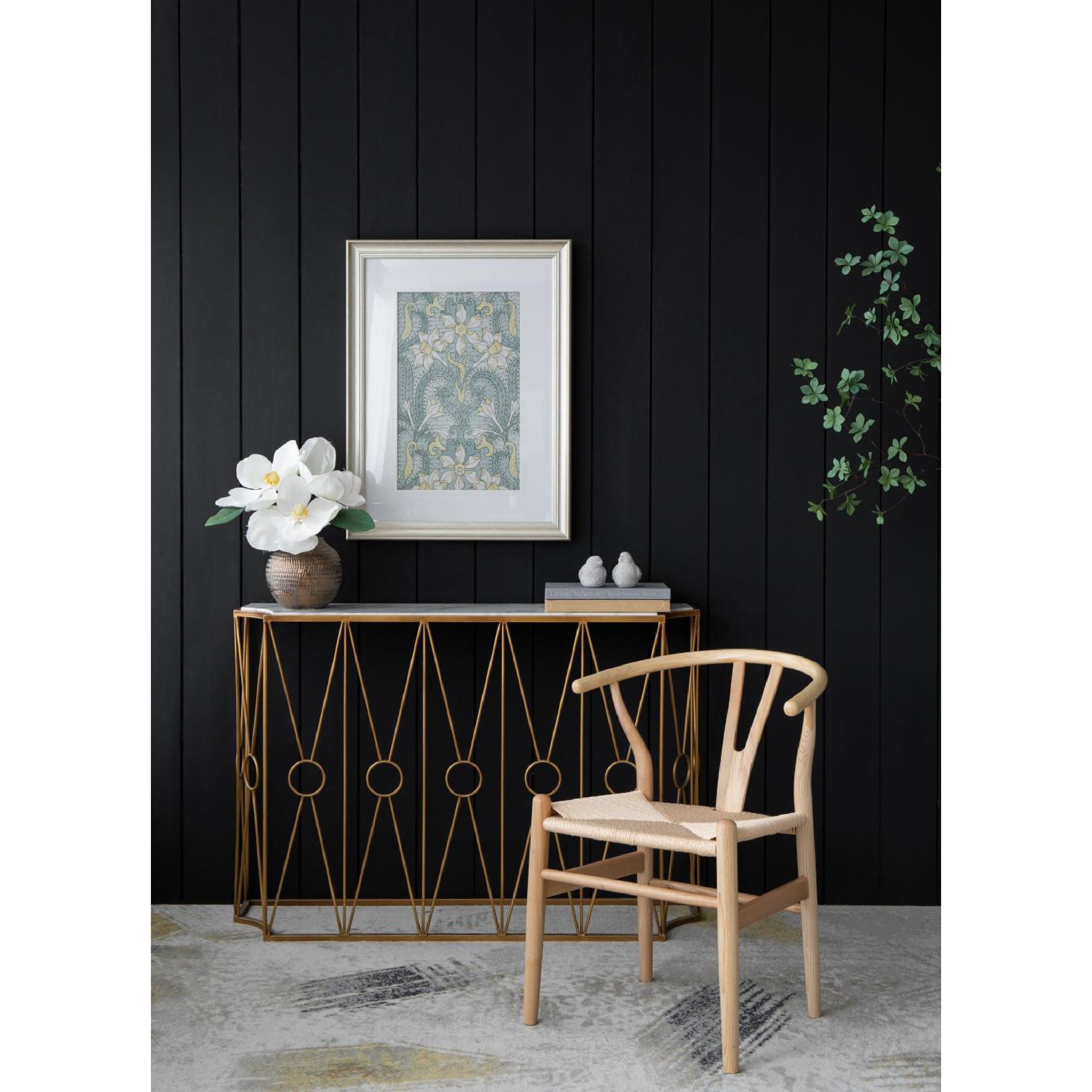 Smithsonian Gold and Green and Blue Wall Art, Floral