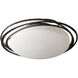 Nova LED 17.6 inch Oil Rubbed Bronze Flush Mount Ceiling Light