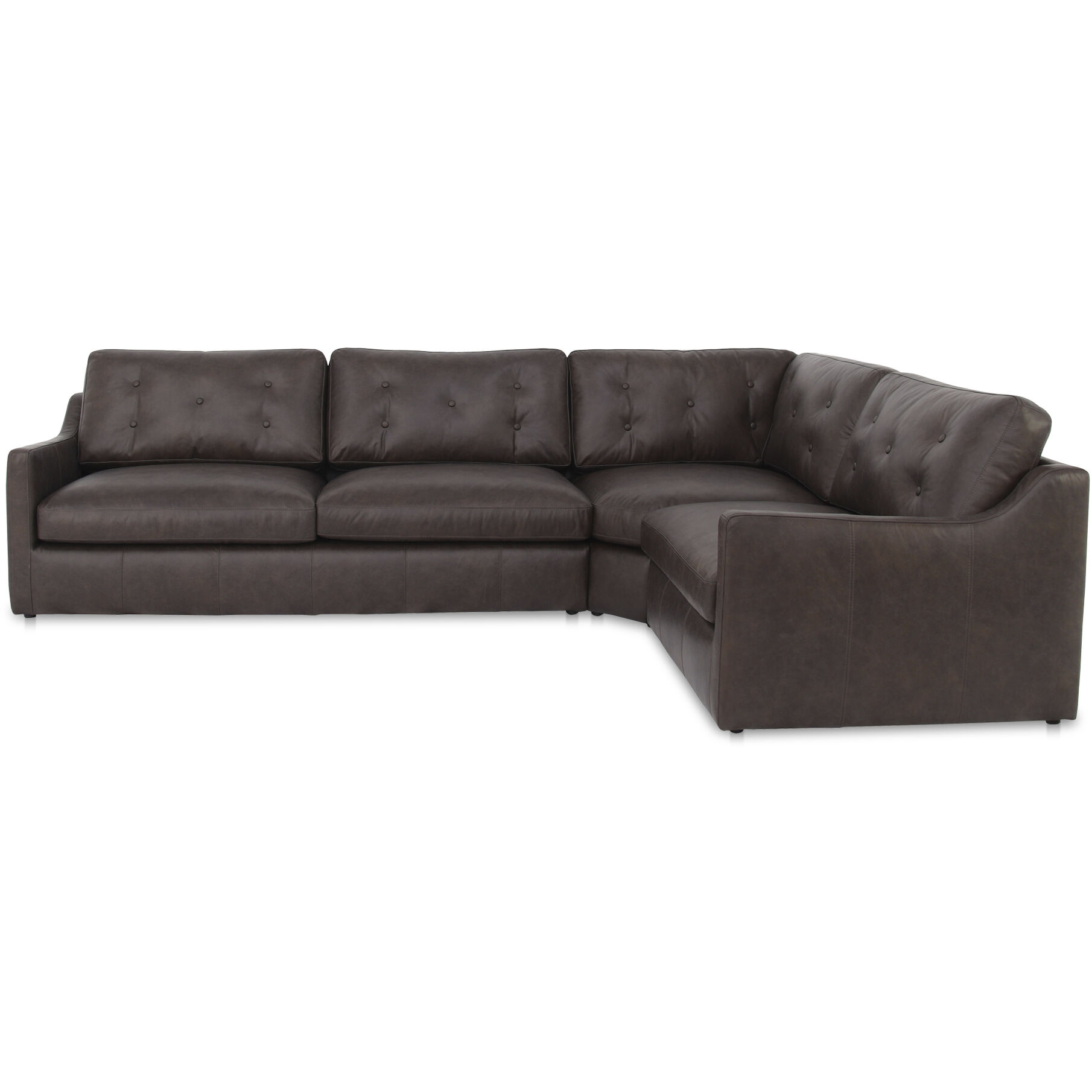 Thurlow Brown Right Modular Sectional, 3 Piece