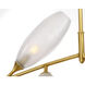 Julie Neill Toscano LED 60.25 inch Gild Branched Linear Chandelier Ceiling Light