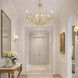 Ethereal Rose 10 Light 40 inch Havana Gold Ombre Pendant Ceiling Light