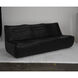McClain Onyx Black Sofa, 3 Seater