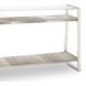 Andres 54 X 13.5 inch Polished Nickel Console, Large