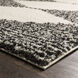 Beni Shag 108 X 79 inch Black Rug in 7 x 9, Rectangle