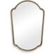 Naomi 36.75 X 24.5 inch Plated Antique Brass Mirror