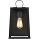 Marinus 1 Light Black Outdoor Wall Lantern