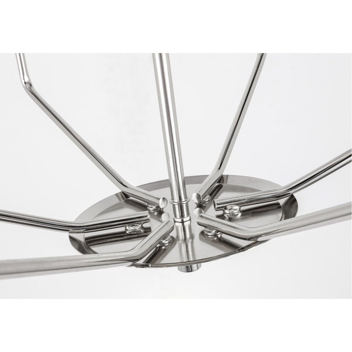 Enzo 6 Light 22 inch Chrome Pendant Ceiling Light