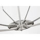 Enzo 6 Light 22 inch Chrome Pendant Ceiling Light