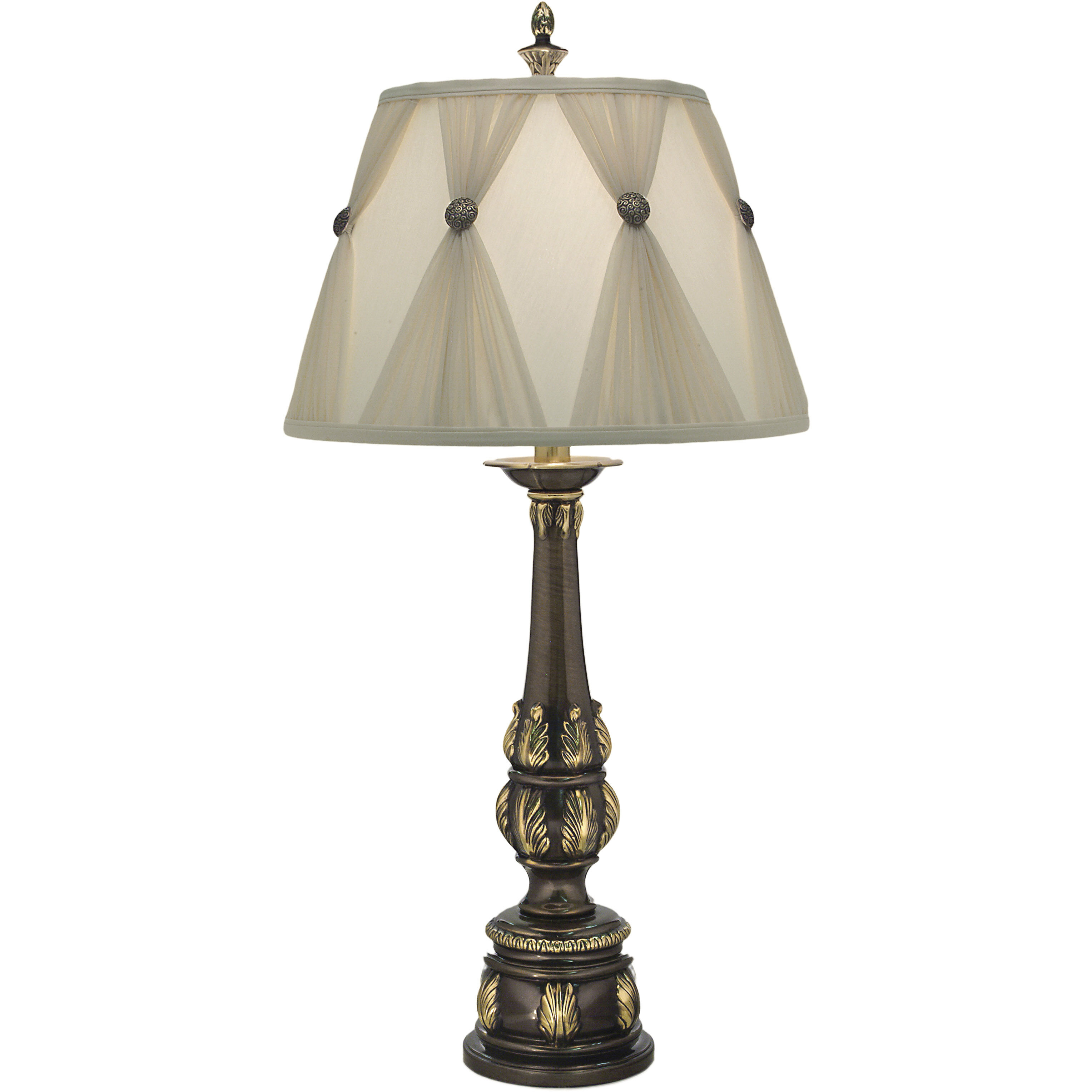 Ellie 37 inch 150 watt Roman Bronze Table Lamp Portable Light