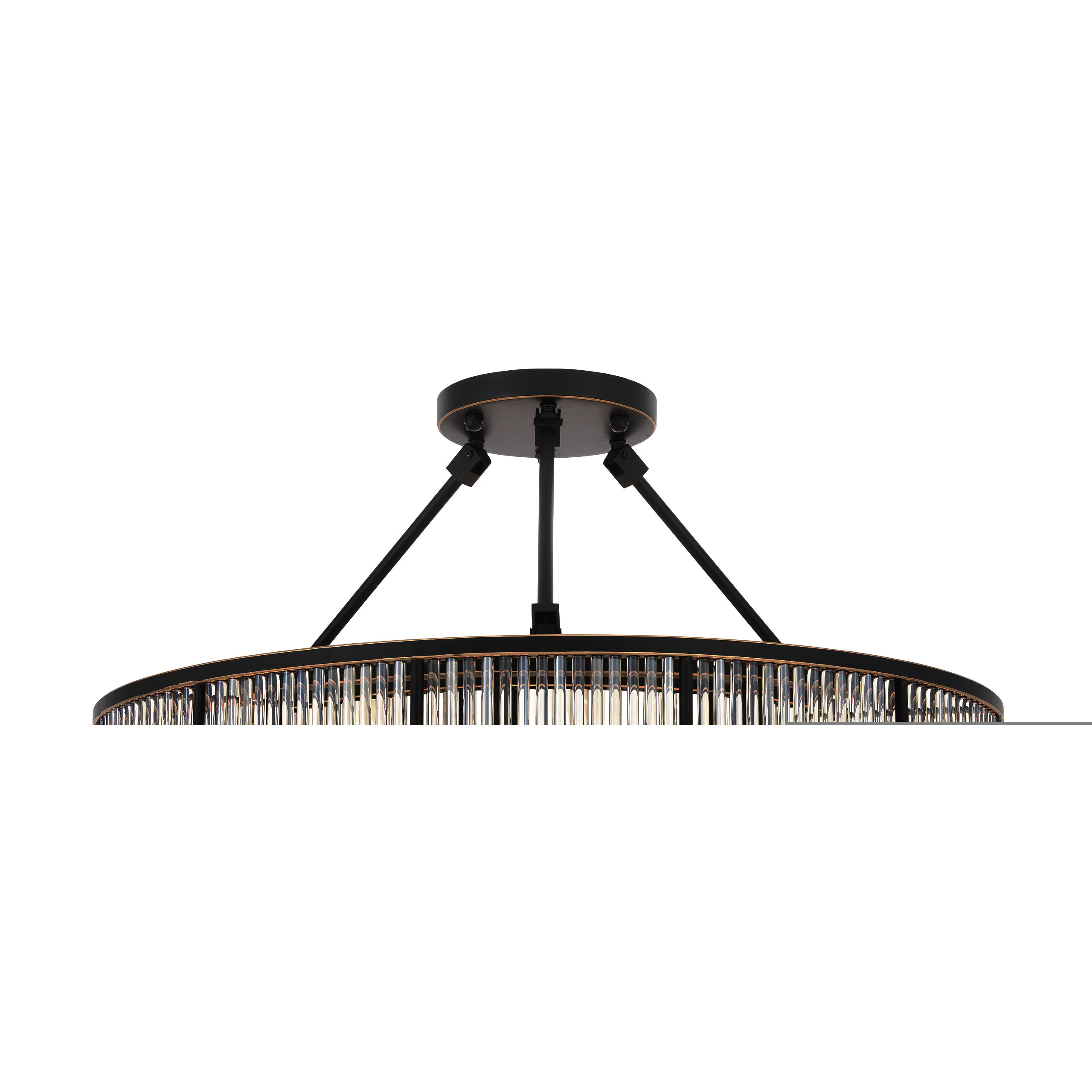 Bernardi 10 Light 31.5 inch Bronze Highlight Ceiling Lamp Ceiling Light, Large