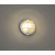 Nauticus Round Dual Mount 1 Light 7 inch White Outdoor Wall Sconce in Incandescent