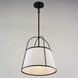 Marion 1 Light 15 inch Matte Black Pendant Ceiling Light