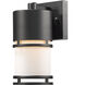 Luminata Outdoor Wall Light in Black