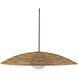 Barbary 1 Light 42 inch Black Outdoor Pendant