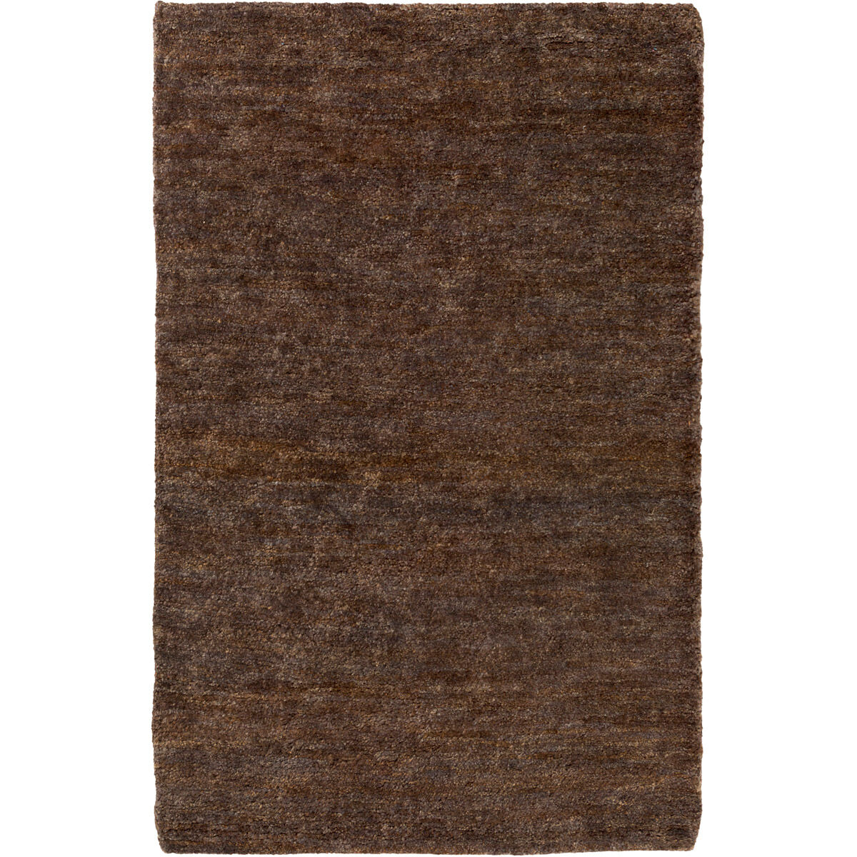 Essential 36 X 24 inch Brown and Black Area Rug, Jute