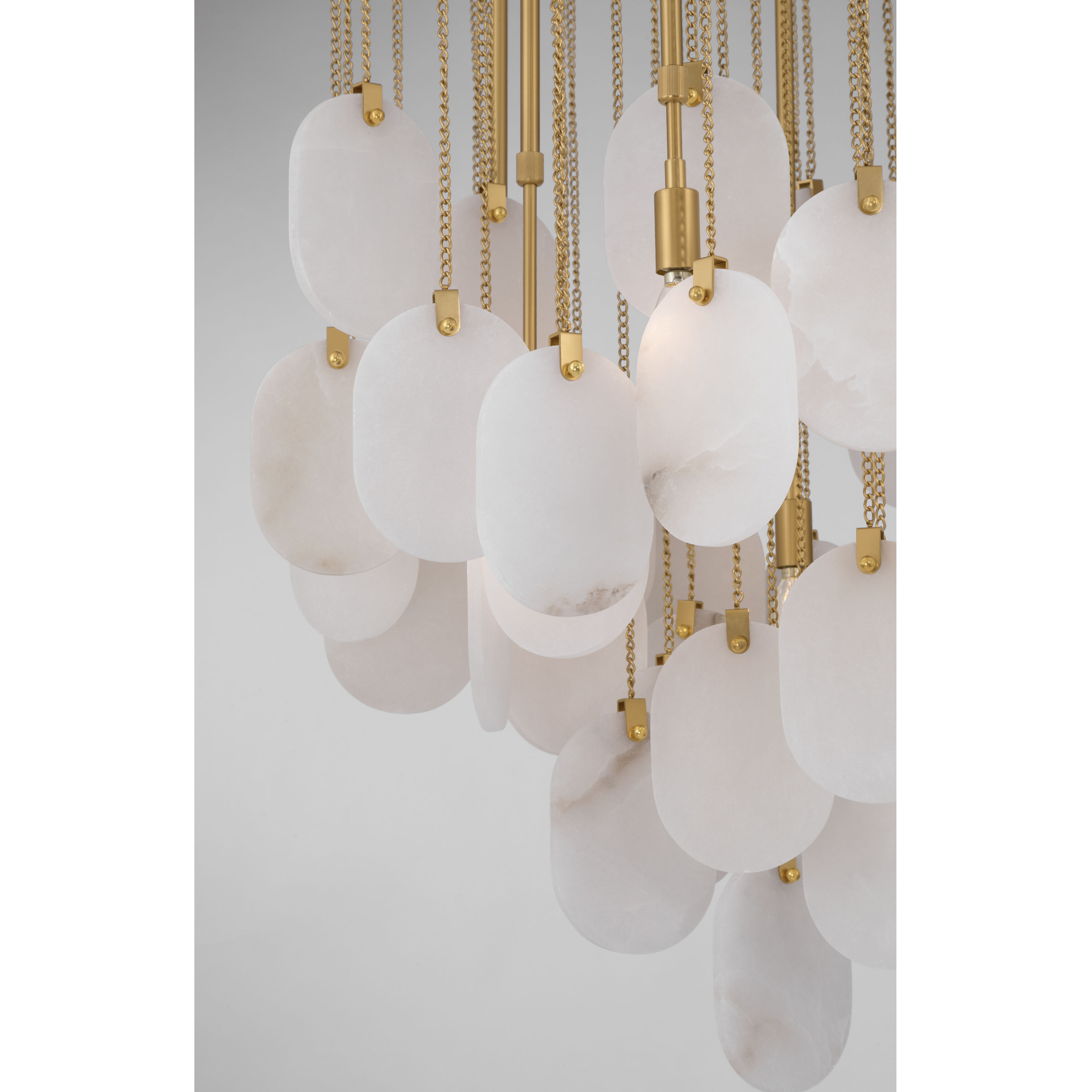 Velisse 6 Light 27.5 inch Legacy Brass Pendant Ceiling Light