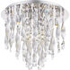 Twinkle 6 Light 16 inch Polished Chrome Flush Mount Ceiling Light