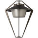 Stellar 1 Light 18.5 inch Coastal Oil Rubbed Bronze/Coastal Burnished Steel Outdoor Sconce, Small