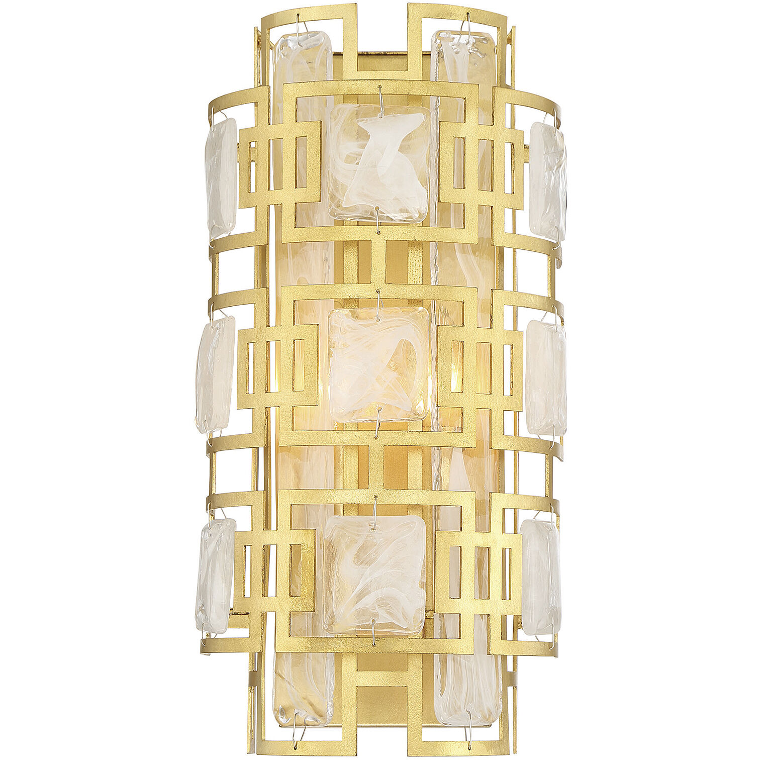 Portia 2 Light 8 inch True Gold Wall Sconce Wall Light