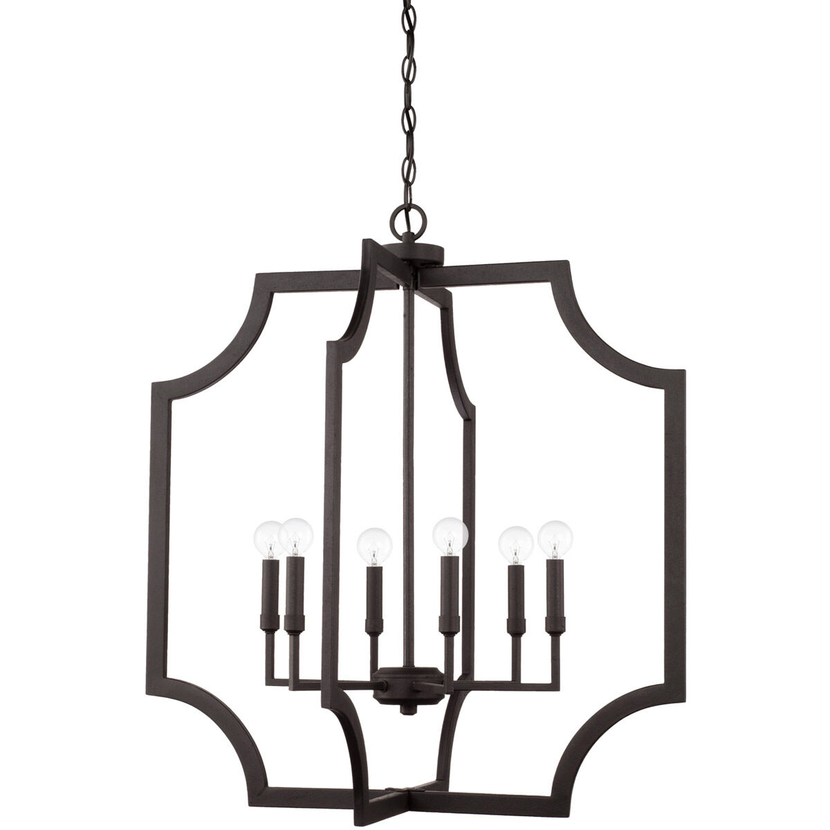 Lesley 6 Light 27.75 inch Foyer Pendant