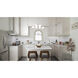 Puffs LED 11.8 inch White Multi-Light Pendant Ceiling Light