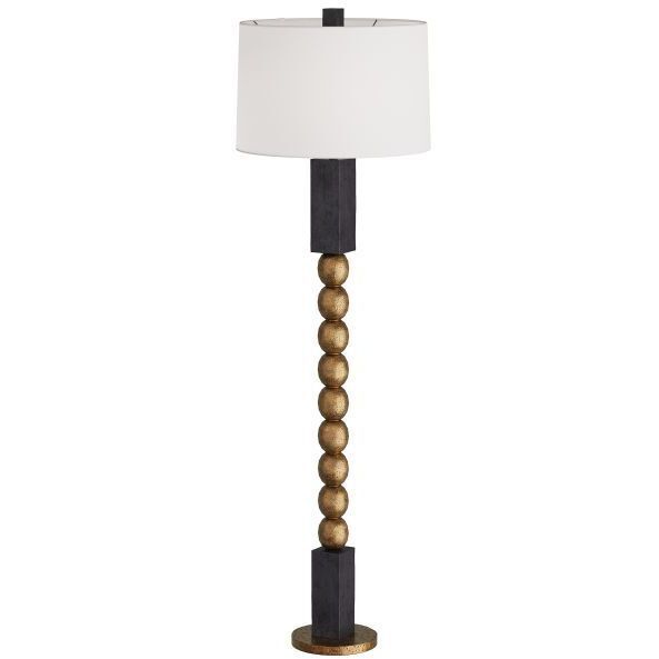 Yonah Antique Brass Floor Lamp Portable Light