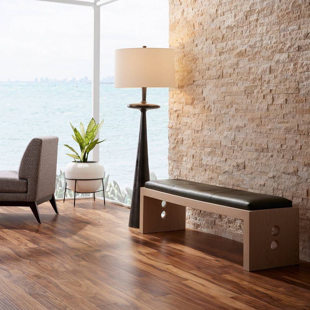 Raul 19 inch Graphite Bench