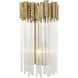 Matrix 2 Light 8 inch Havana Gold Wall Sconce Wall Light