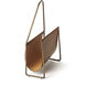 Butler Loft Rupert Leather Brown Leather Magazine Rack/Media Storage
