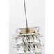 Aston 3 Light 16 inch Satin Gold Pendant Ceiling Light