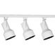 Alpha Trak 3 Light 120 White Track Kit Ceiling Light