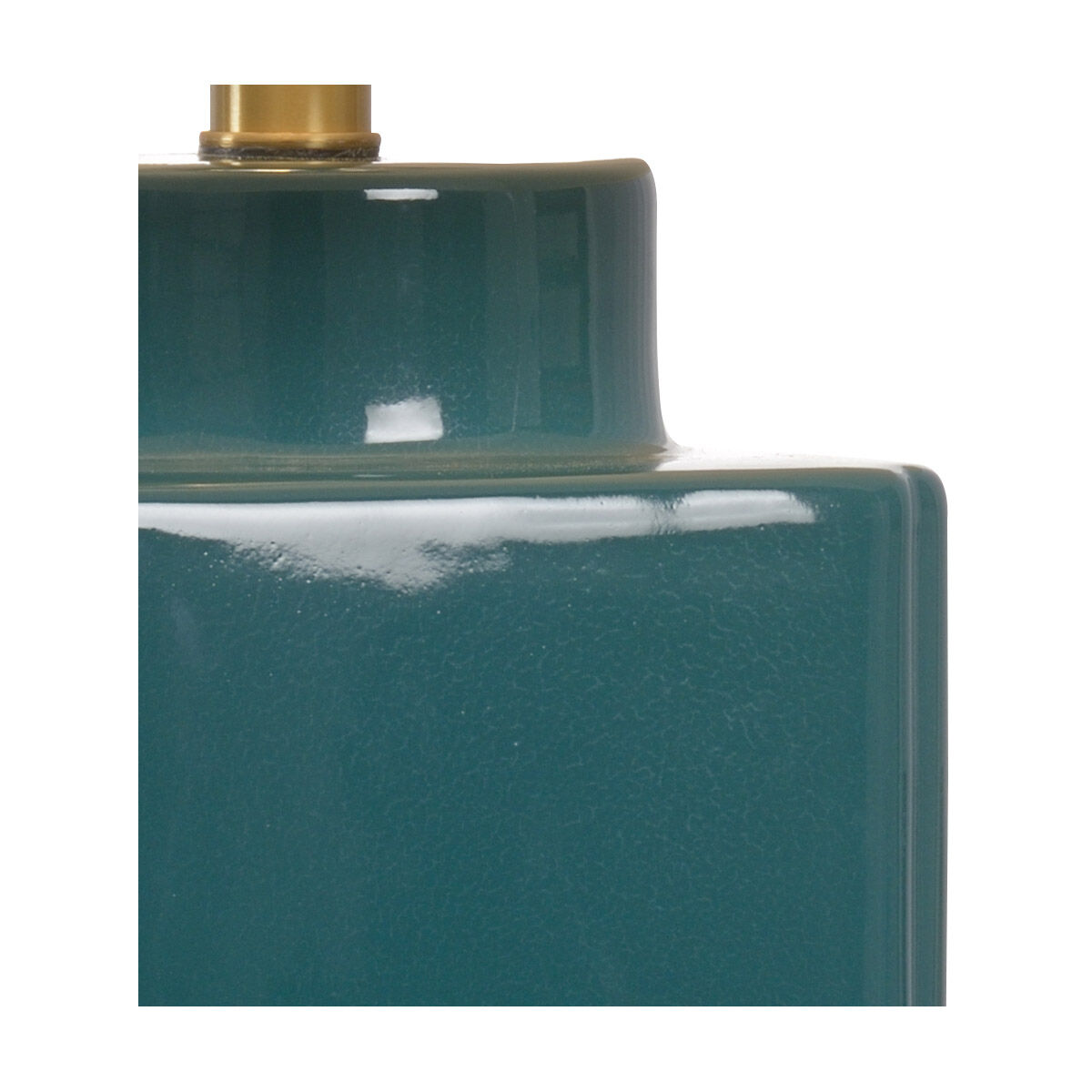 Biltmore 25 inch 100.00 watt Green Glaze/Antique Gold Leaf Table Lamp Portable Light