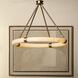 Virtue 32 inch Aged Brass Pendant Ceiling Light