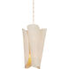 Springhill 6 Light 20 inch Gold Leaf Pendant Ceiling Light