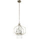 Barcelona 4 Light 18 inch Transcend Silver Pendant Ceiling Light