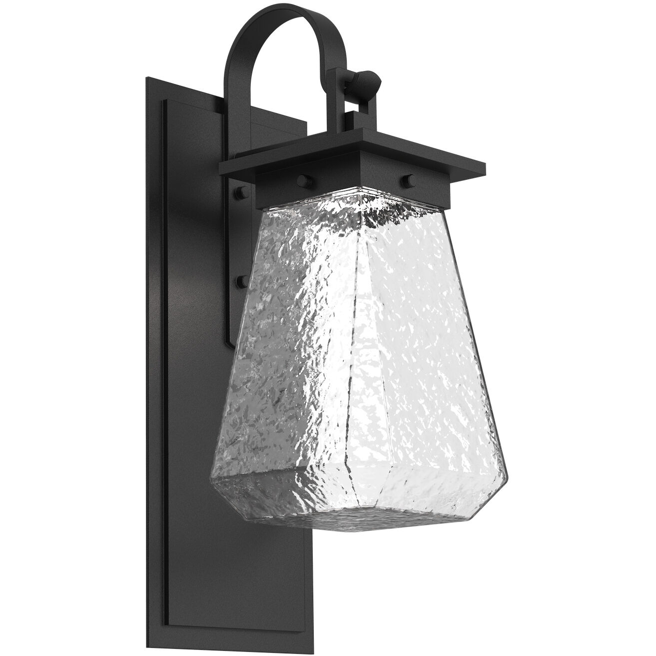 Outdoor Chilled Glass 1 Light 7.00 inch Outdoor Wall Light