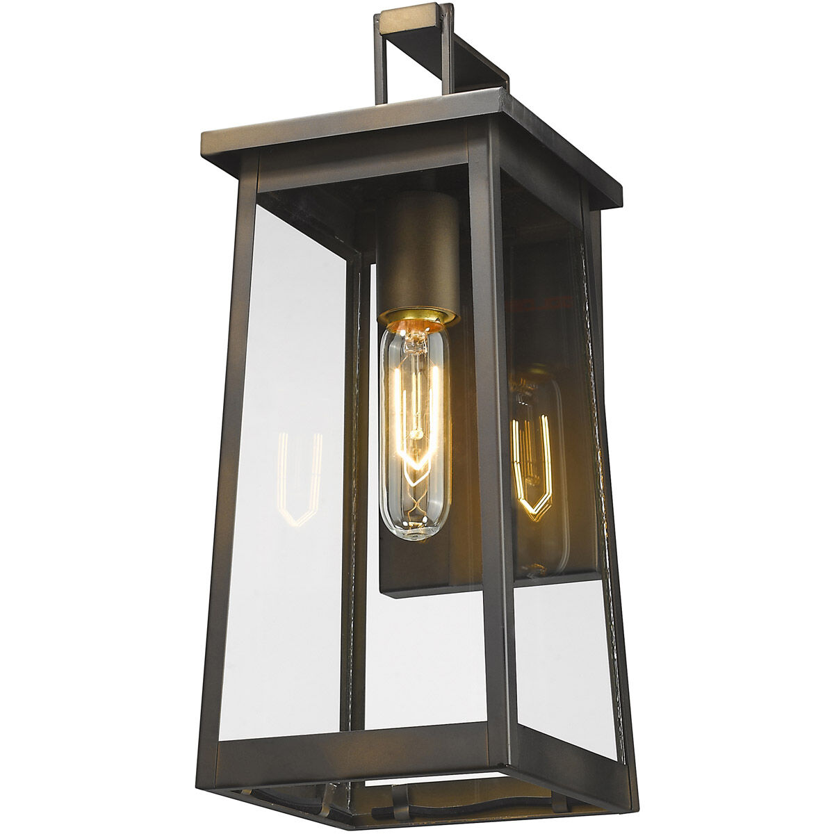 Alden 1 Light 15 inch Oil-Rubbed Bronze Exterior Wall Mount