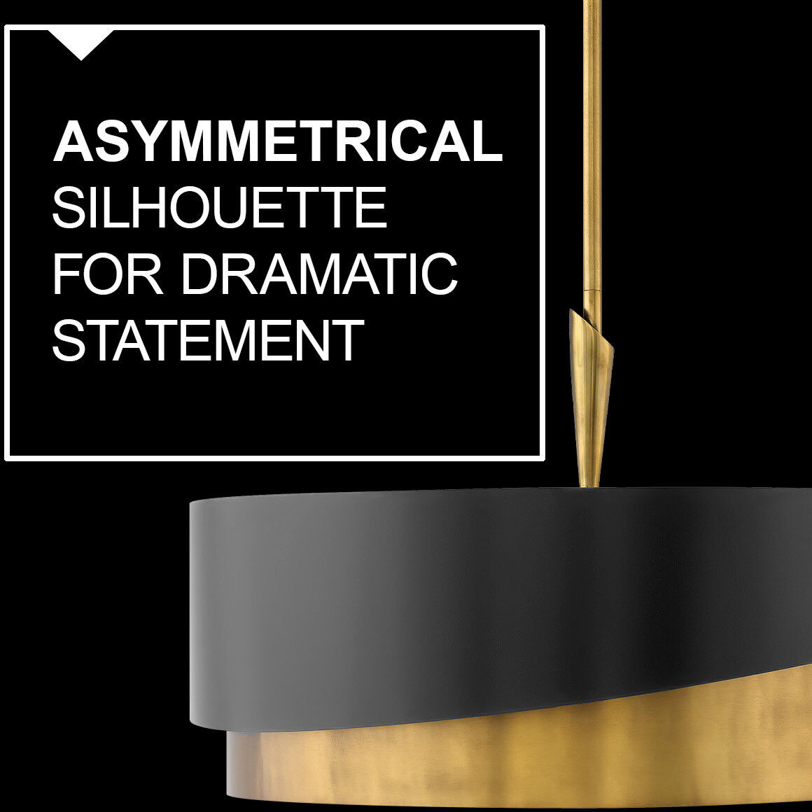 Gigi LED 10 inch Heritage Brass Pendant Ceiling Light