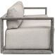 Remsen Weathered Gray and Nuance Dove Outdoor Sofa