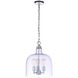 Jackson 3 Light 14 inch Chrome Pendant Ceiling Light