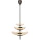 Fiorello 6 Light 21 inch Forged Bronze Pendant Ceiling Light