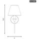 Drew & Jonathan Elsay 1 Light 7 inch Brushed Nickel Sconce Wall Light, Small