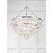 Calypso 8 Light 25 inch Polished Chrome Chandelier Ceiling Light
