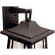 Taden 1 Light 21 inch Rubbed Bronze Outdoor Wall, X-Large