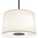 Echo 3 Light 15 inch Deep Patina Bronze Pendant Ceiling Light
