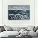 Crashing Blue and White Wall Art