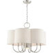 Solstice 7 Light 24 inch Brushed Nickel Chandelier Ceiling Light