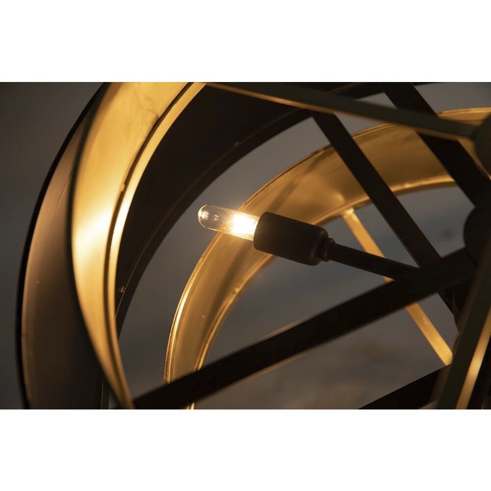 Demetrius 4 Light 24 inch Antique Brass Pendant Ceiling Light